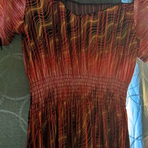 Beautiful long women's dress size XL